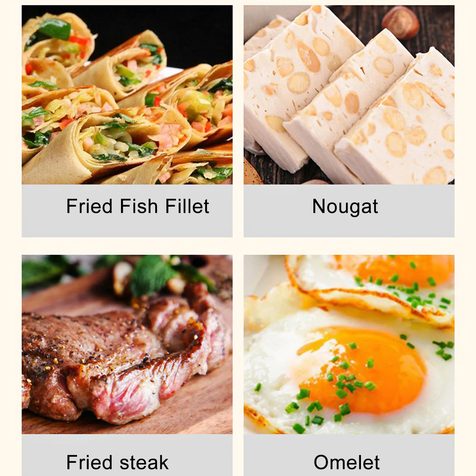 مقلاة صغيرة من الفولاذ المقاوم للصدأ مقلاة عجة غير لاصقة مقلاة البيض مع مقبض طويل لوعاء التعريفي لوازم المطبخ #6