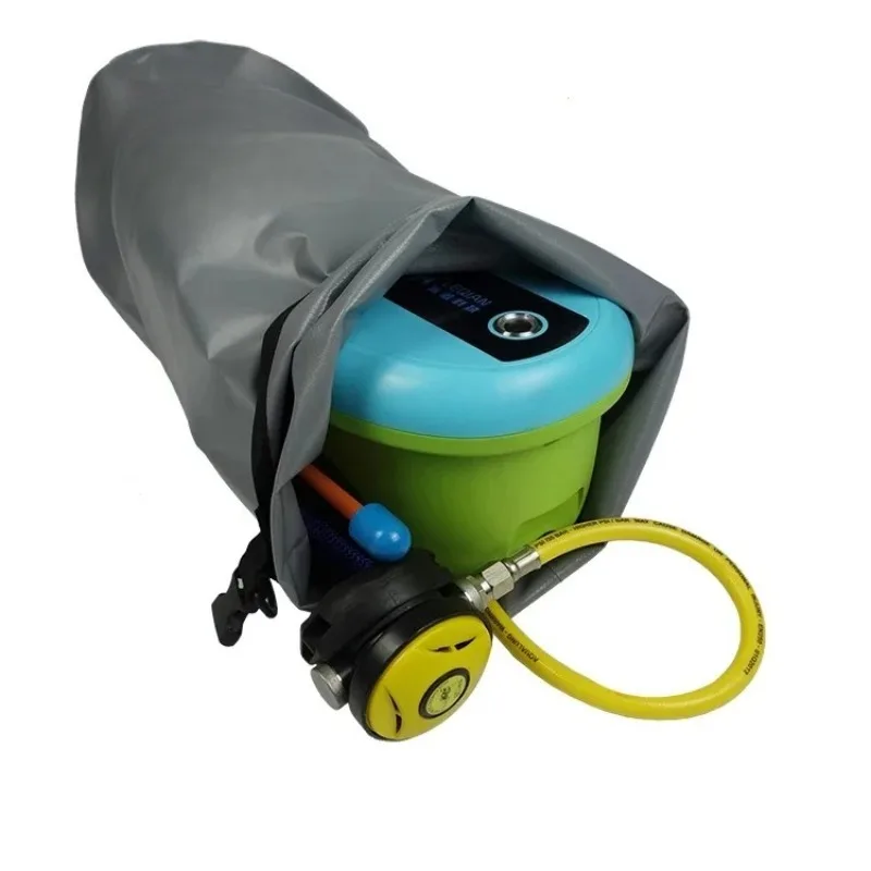 

Battery Powered Hookah Diving System with Floating Life Buoy Portable Submersible Compressor for Underwater Air Supply