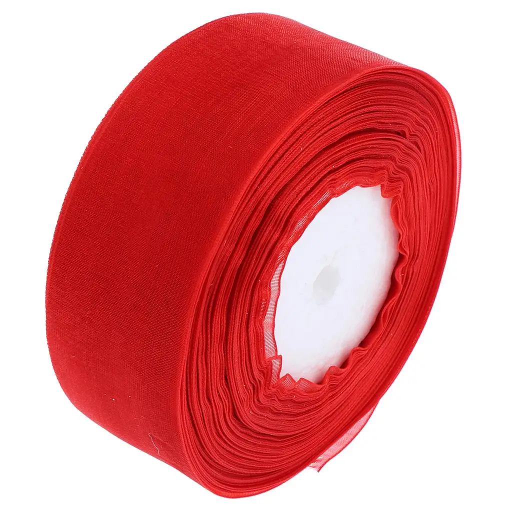 Solid  Ribbon Tulle Roll Spool 4 Cm / 1.5 Inch 50 Yards