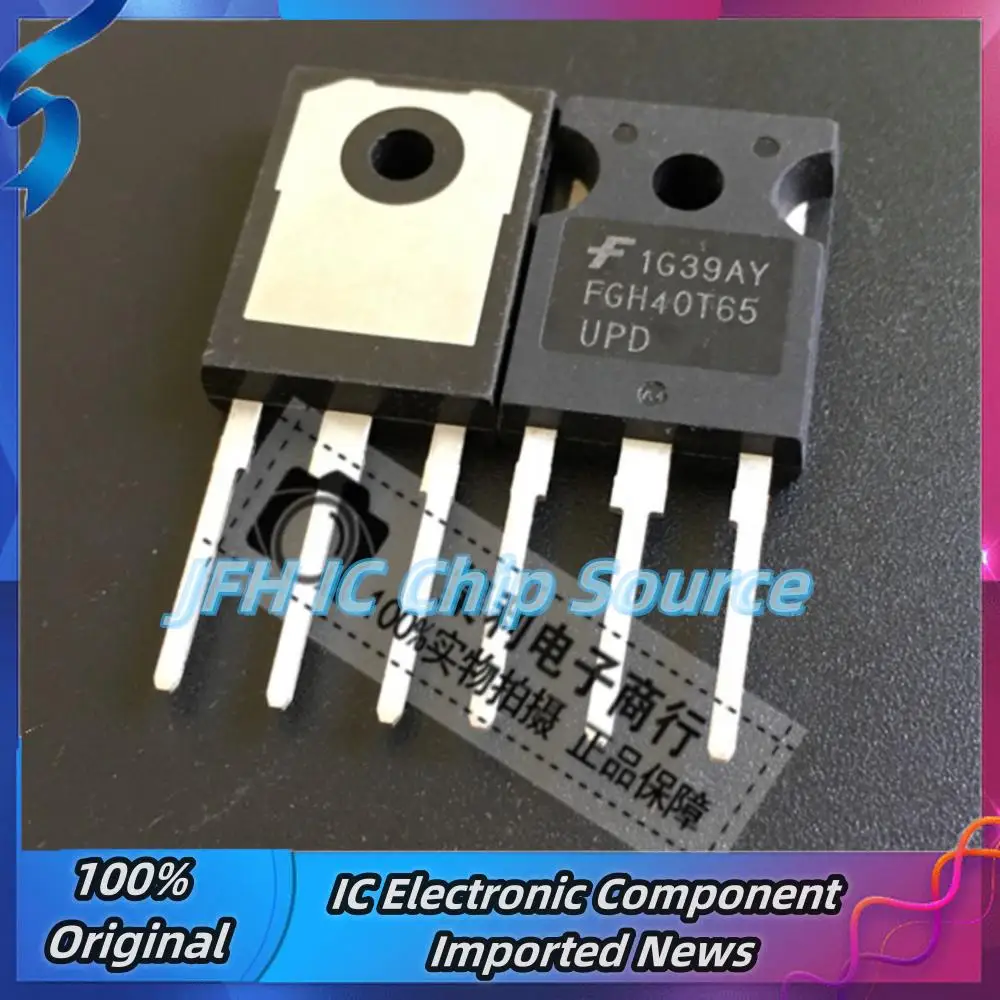 5PCS-10PCS FGH40T65UPD  TO-247 650V 40A IGBT Best Quality Stock