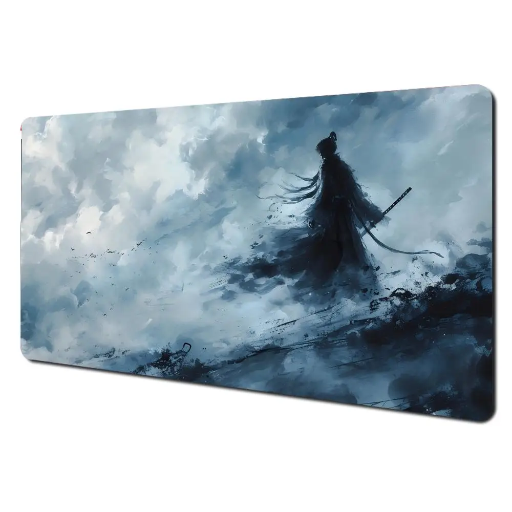 

Чернильный стиль, рыцарский коврик для мыши, большой игровой нескользящий настольный аксессуар, эстетический коврик для компьютера, ноутбука, планшета, офисные коврики для мыши, игровой коврик для ПК