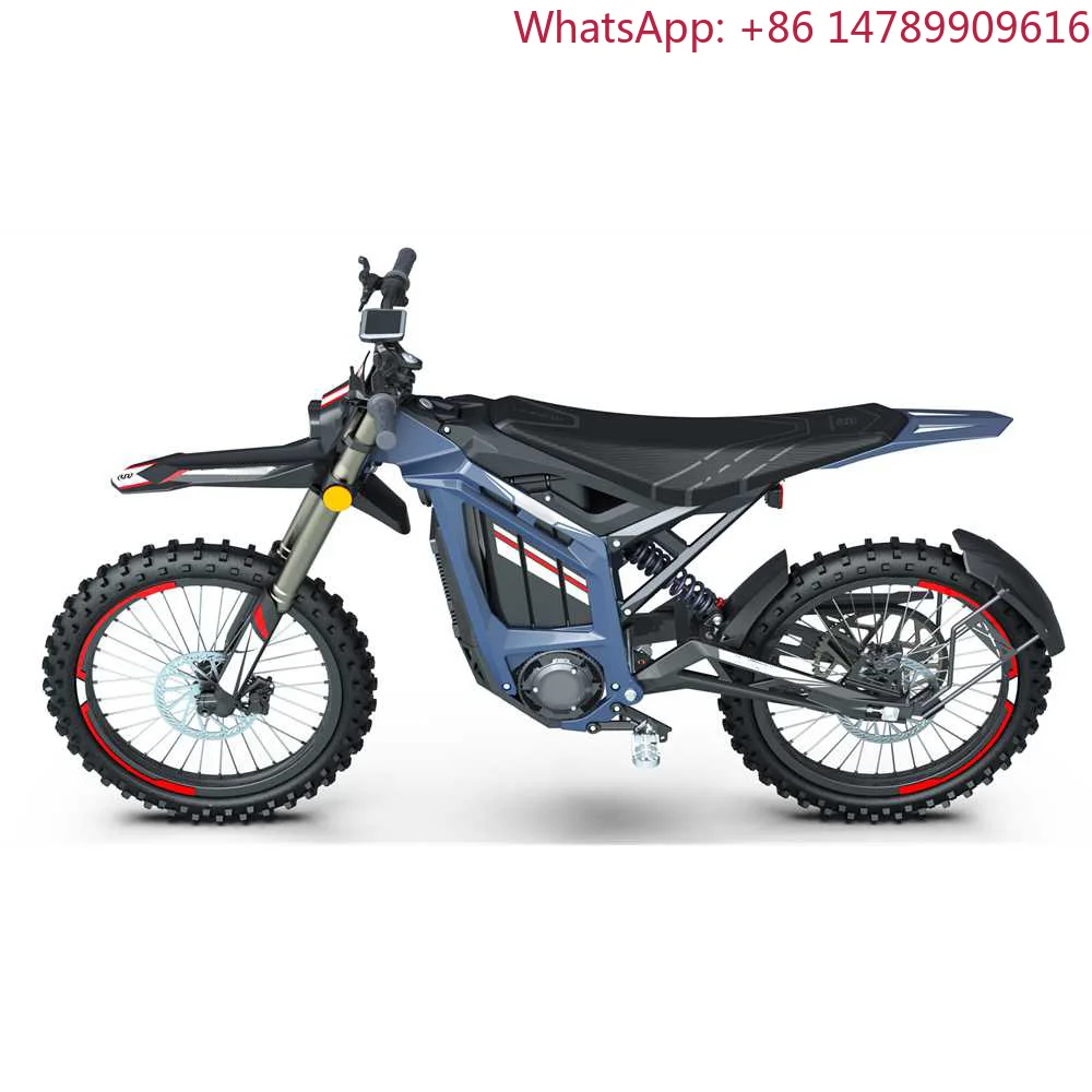 Conception Légère 2024 - Motos Électriques 72V 40Ah et Dirtbike pour les Aventures Tout-Terrain et de Cross - Pour les Passionnés de Loisirs de Plein Air