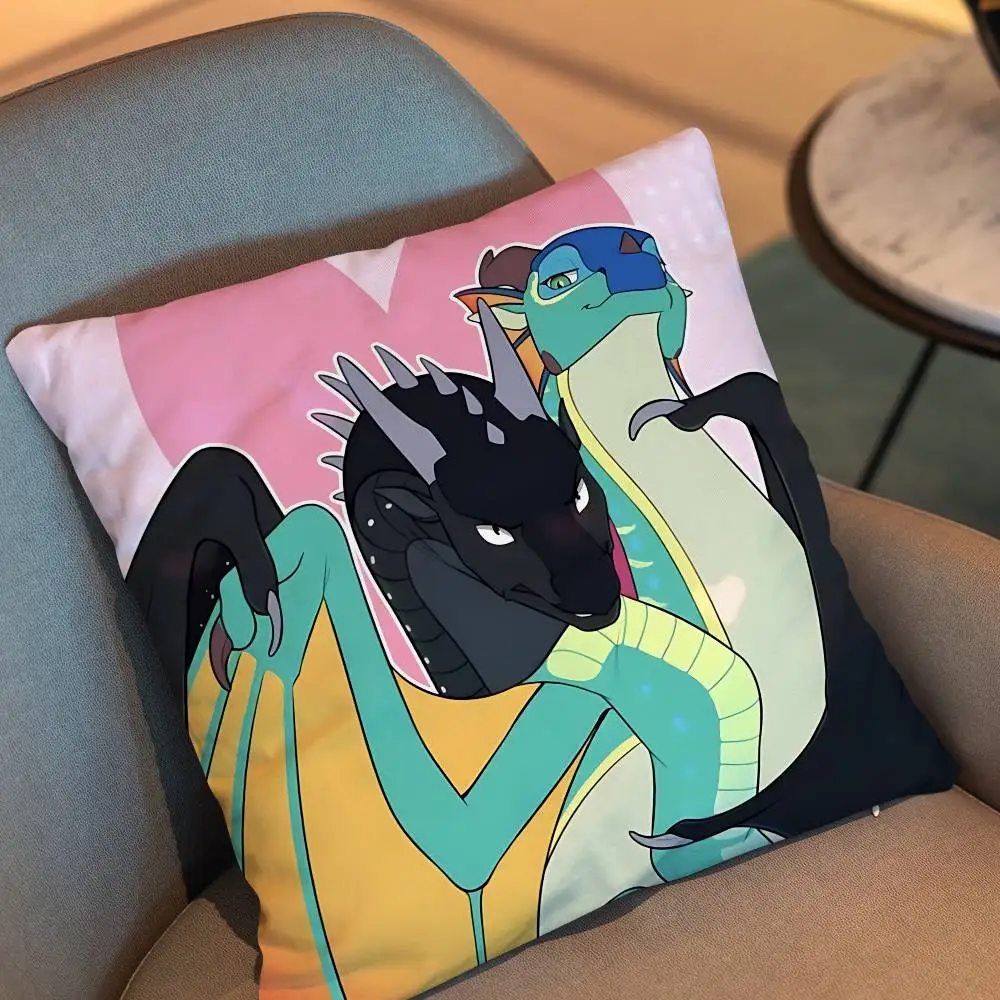 Imagen 7: Funda de almohada Hybrid Prince W-Wings of Fire, funda de cojín para sofá de sala de estar, funda de almohada para cama, decoración del hogar
