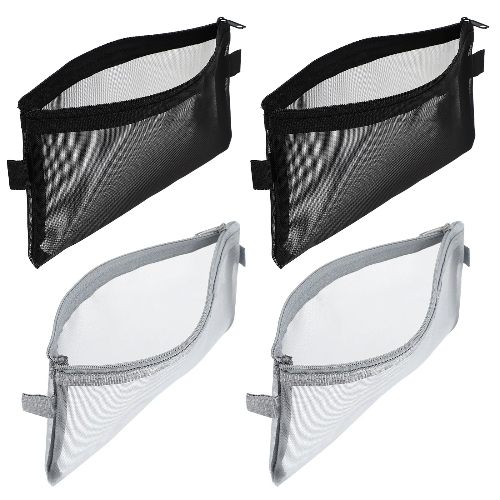 

4Pcs Premium Material Pen Storage Pouch Portable Stationery Container Simple Design for Teachers and