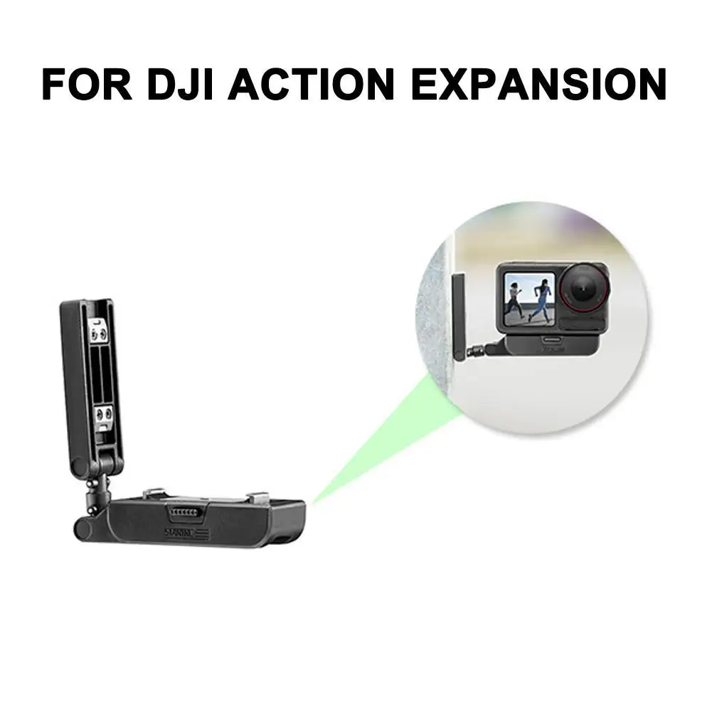 

Универсальный магнитный расширительный кронштейн для Dji Action, регулировка вращения на 360 градусов, вертикально-горизонтальное крепление, аксессуар для камеры