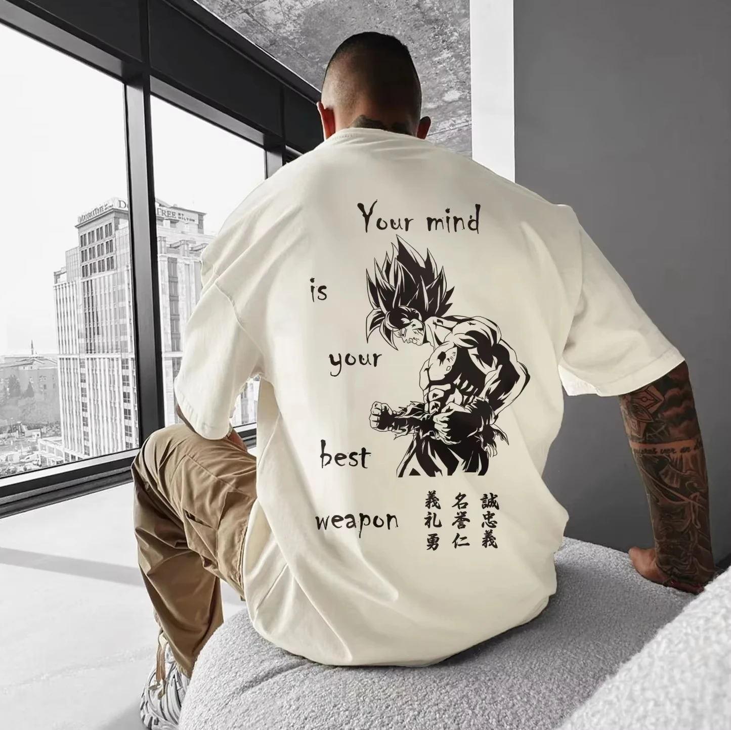 Nouveau T-shirt imprimé Son Goku Anime Dragon Ball 2026 – T-shirt respirant tendance pour hommes et femmes – Hauts pour hommes