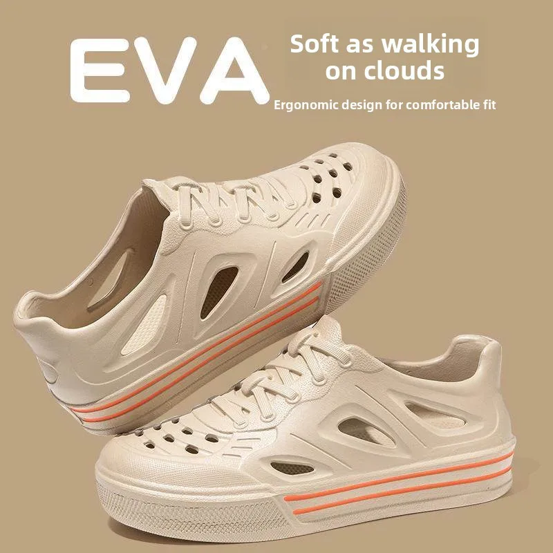 

Мужские летние уличные сандалии-слипоны: нескользящие, дезодорирующие, дышащие, для вождения, спорта, пляжа, комфортные повседневные сабо