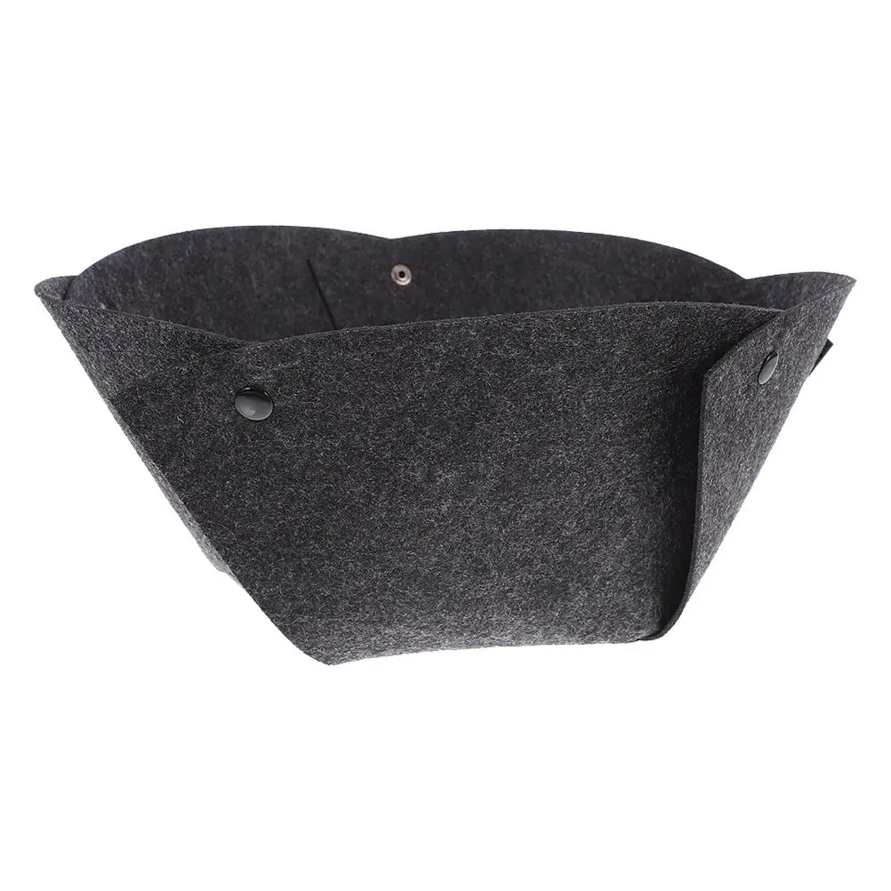 

4pcs Flower Pot Basket Liners Reusable Felt Planter Inserts for Plants Garden Decor Circle Planters