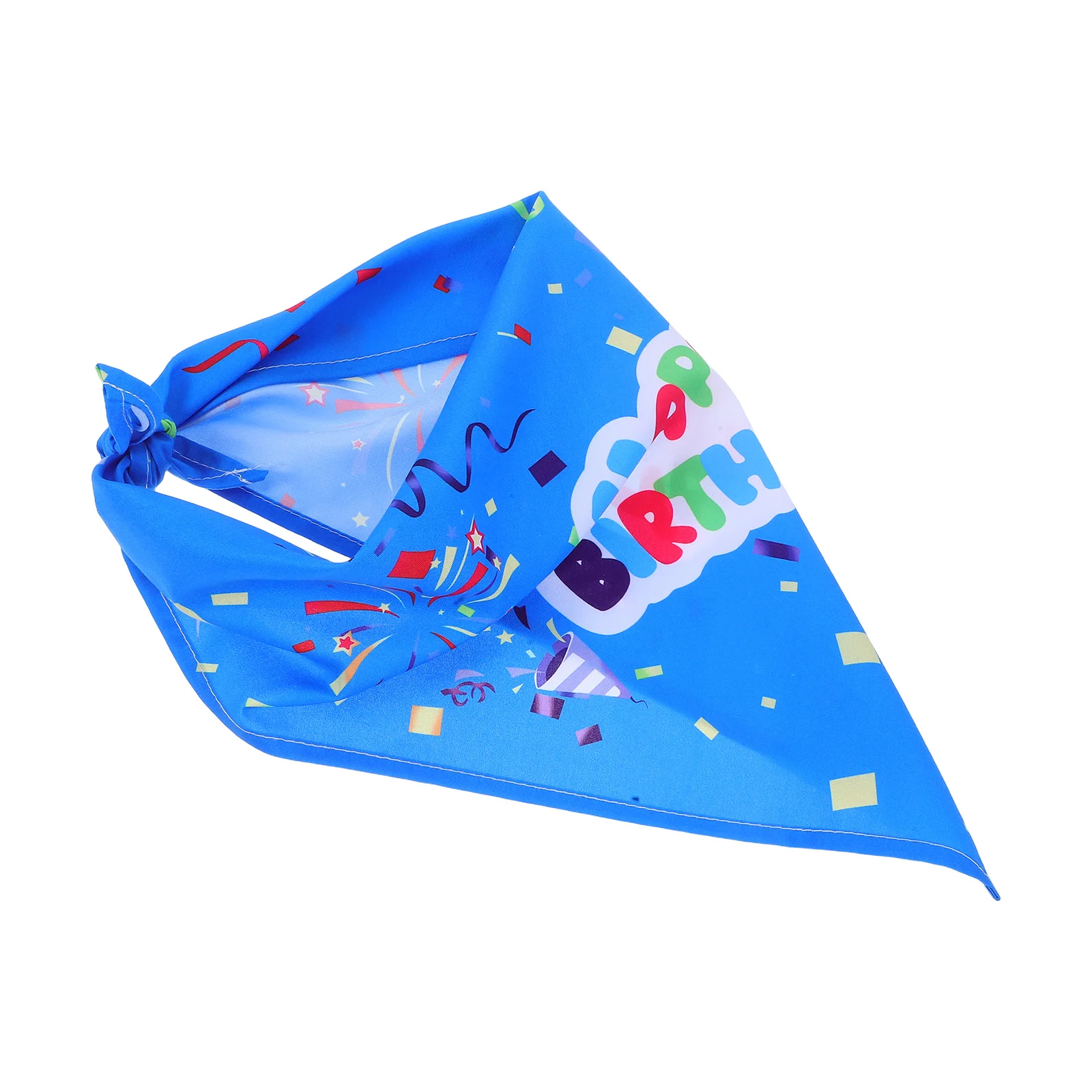 

Pet Triangle Scarf Cute Dog Cat Birthday Decoration Neckwear Soft Material Small Puppy Party Supplies Stylish Bandana
