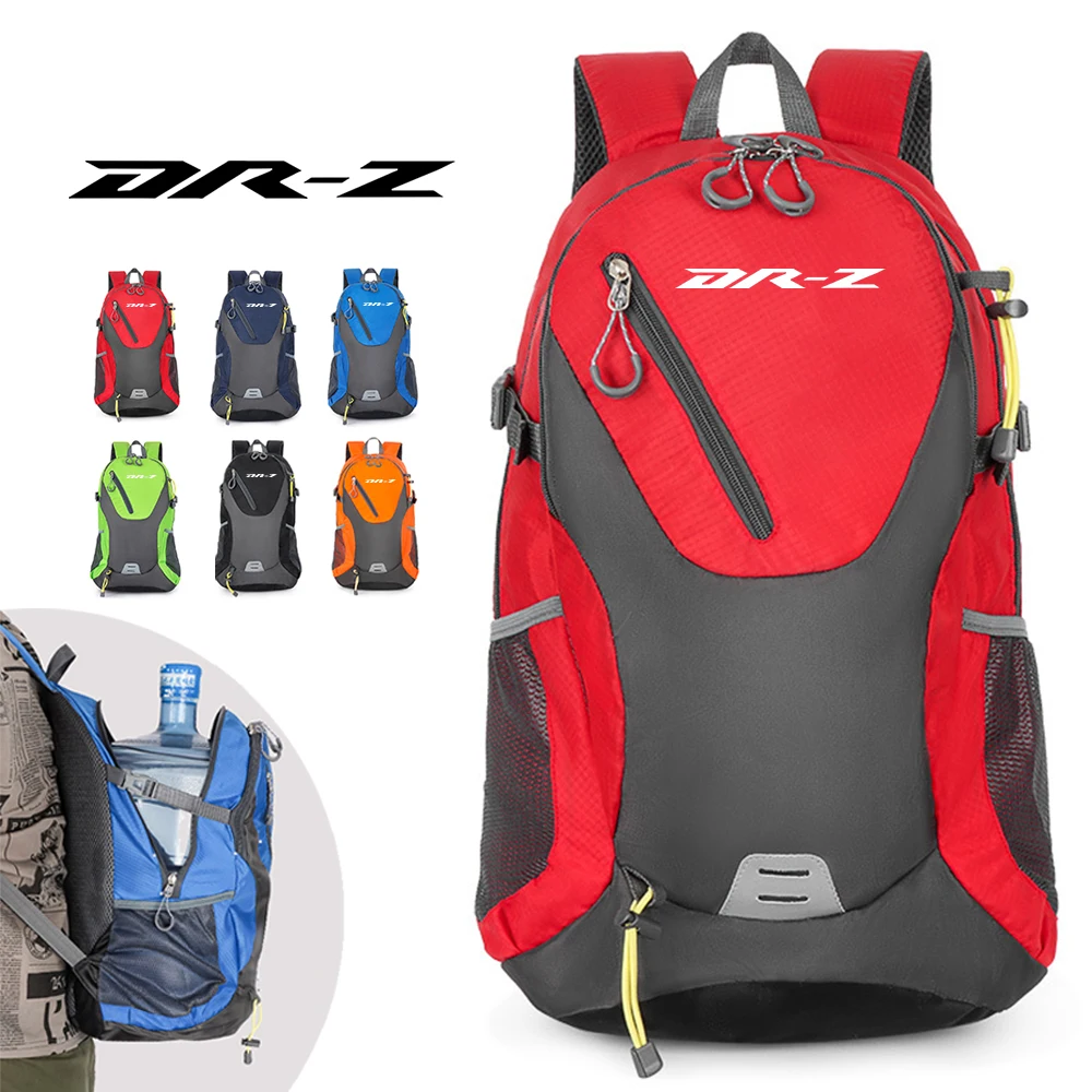 For Suziki DRZ 400 125 DRZ125 DR-Z DR Z400 SM DRZ400 Motorcycle Waterproof Backpack Men Cycling Travel Luggage Bags Accesssories