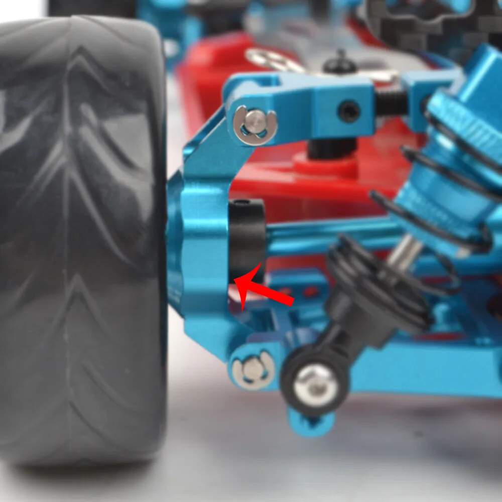 2 Stuks Aluminium Voor/Achter Staande Armen Geschikt Voor Tamiya TT02 TT-02D TT-02RR TT02R Hop Up Onderdelen