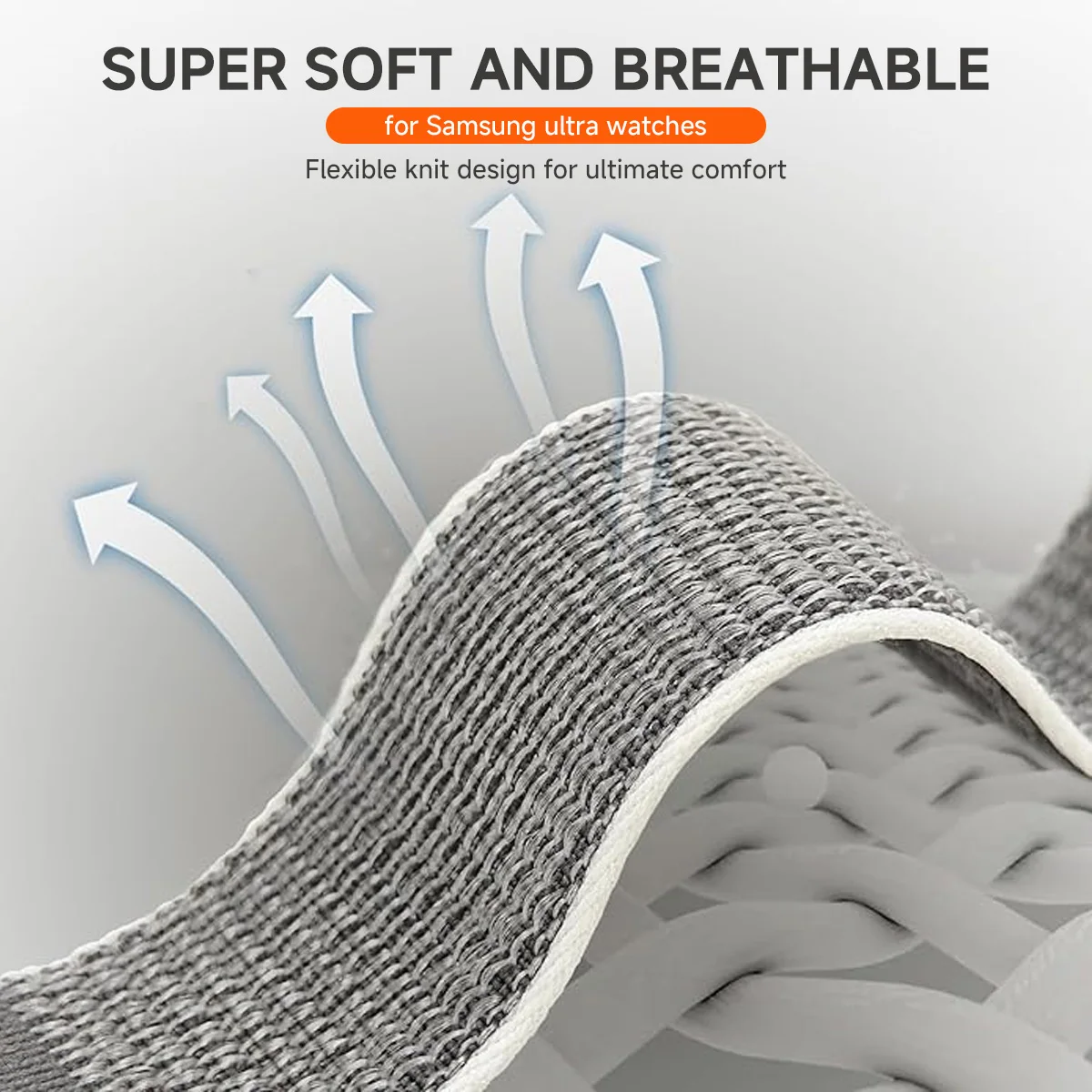 حزام من النايلون لساعة سامسونج جالاكسي الترا 47 ملم سوار حلقة رياضية بدون فجوات لهاتف سامسونج الترا جالاكسي الترا كويك فيت كوريا #3