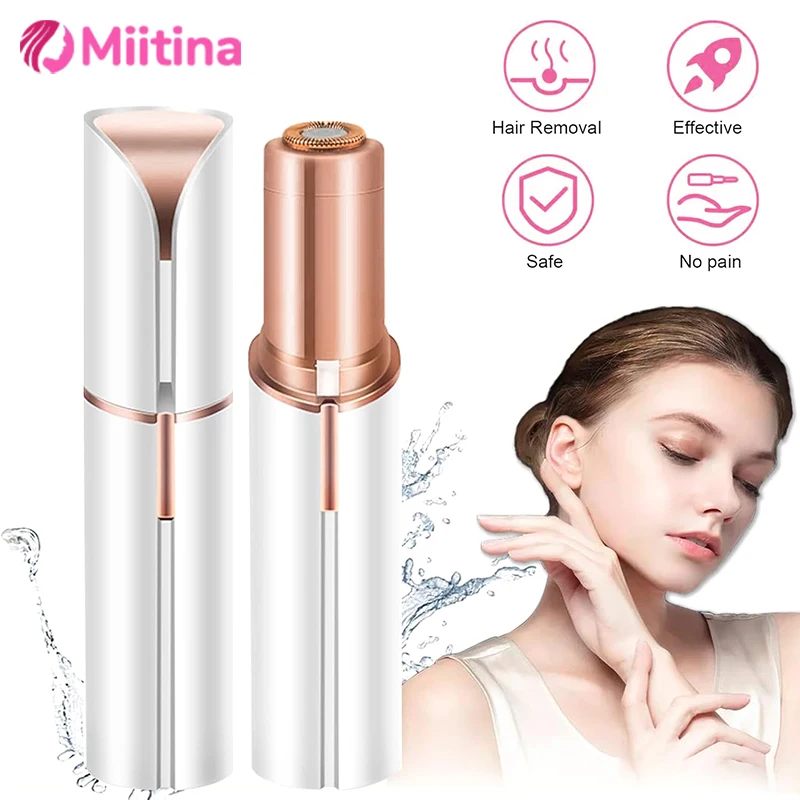 

Electric Eyebrow Trimmer Eye Brow Shaper Pencil Face Hair Remover For Women Makeup Shavers Depilator Painless Automatic Eyebrow