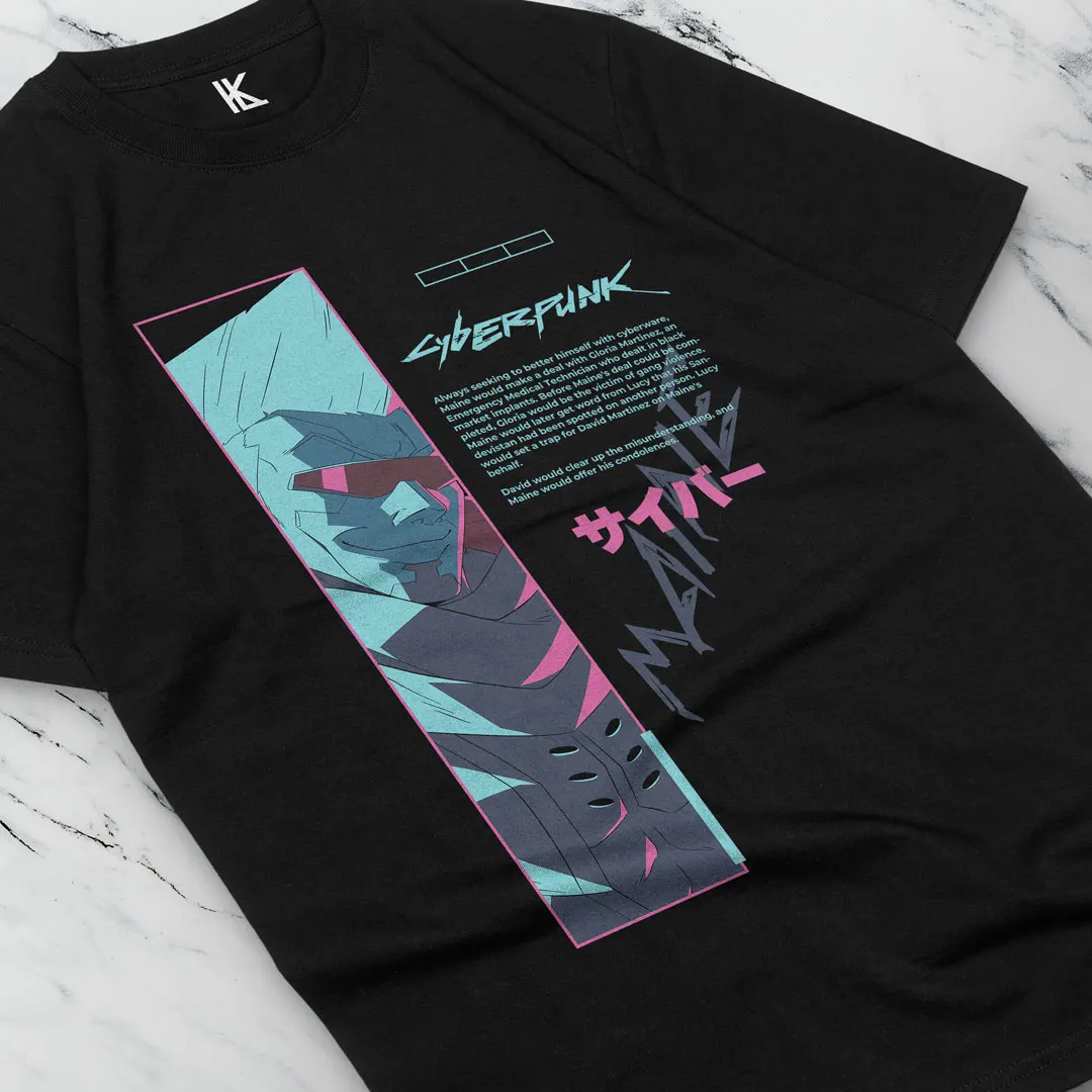 

Neoncore Maine Unisex Graphic Tee, Chemise Runner