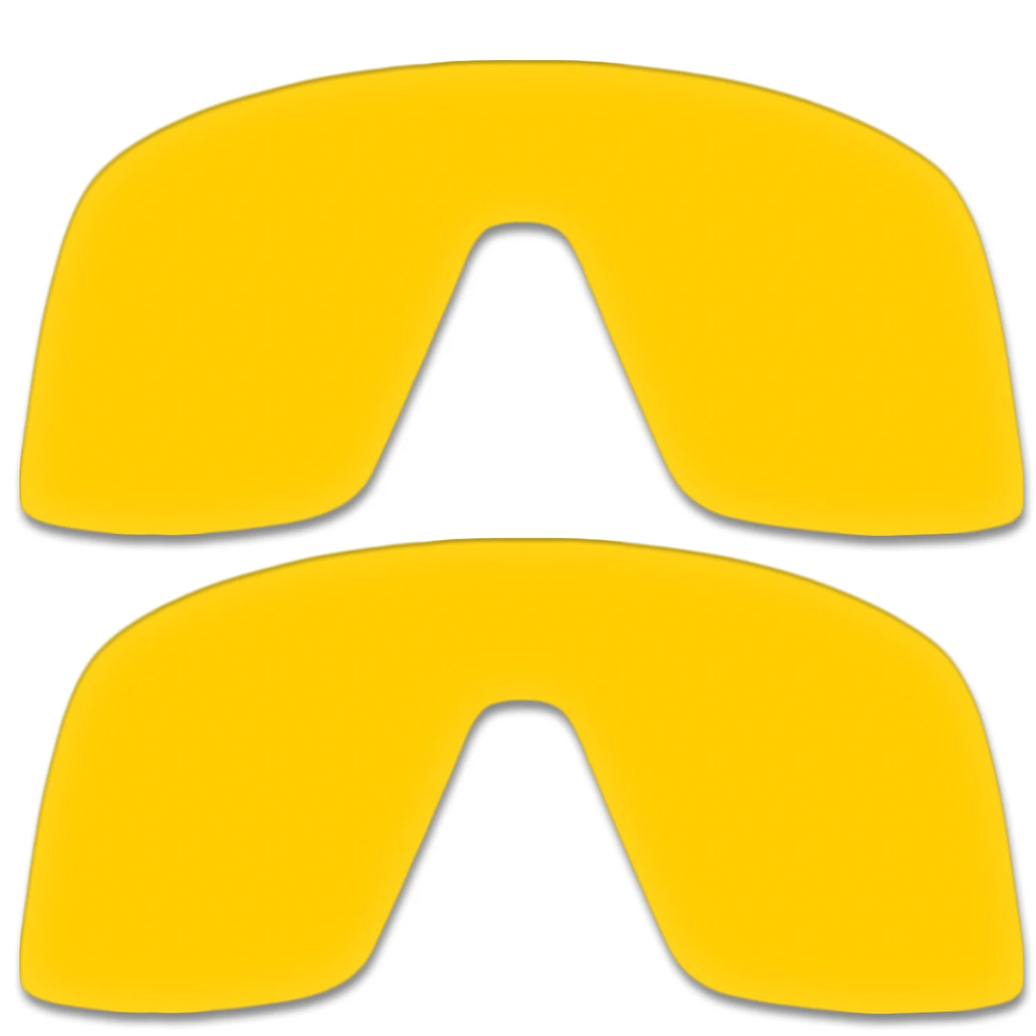 

HKUCO 2PCS Compatible/Replacement For Lenses Sutro OO9406 Transparent Yellow