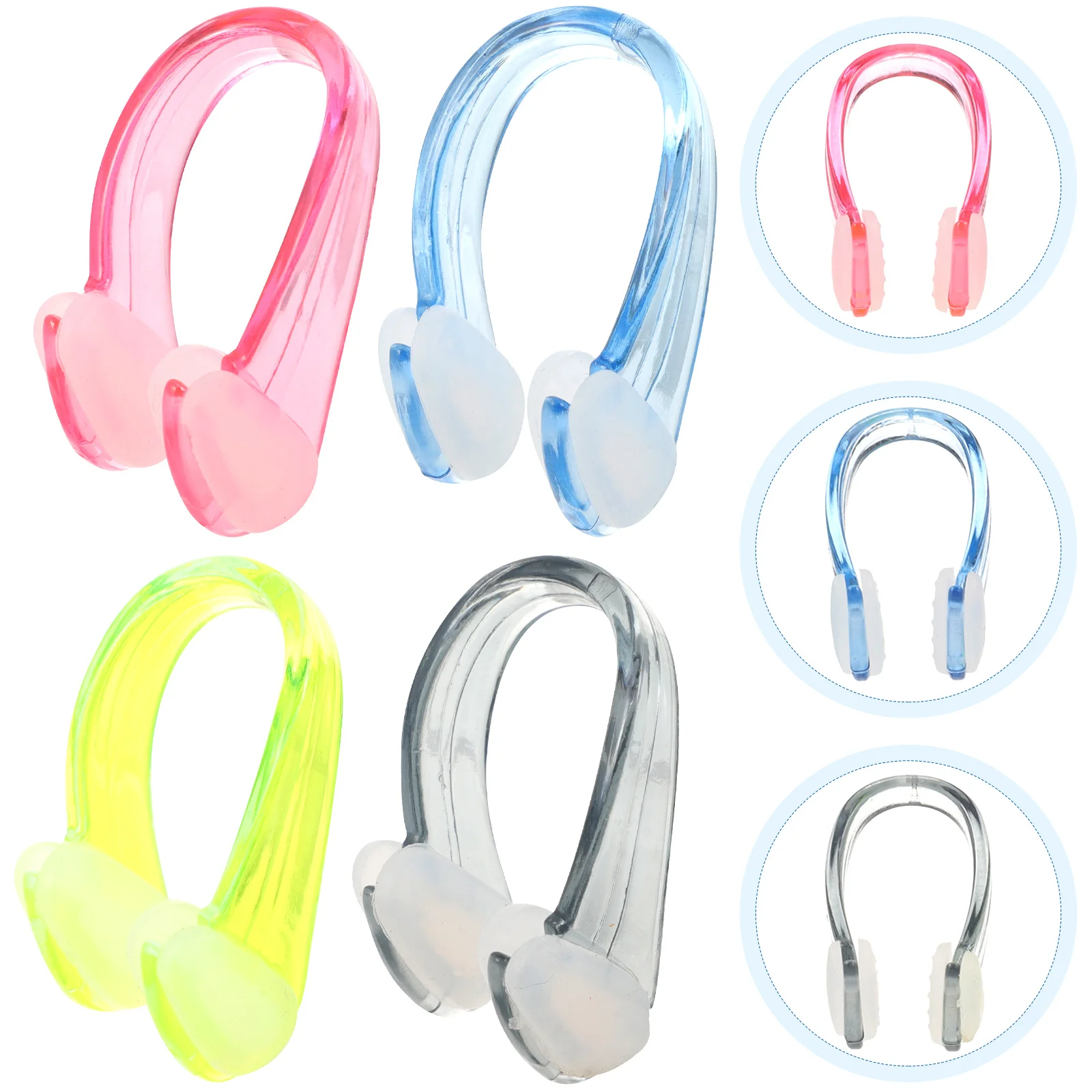 4Pcs Nose Clip for Swimming Universal Diving Nose Clip Nose Clip Swim Nose Training Protector