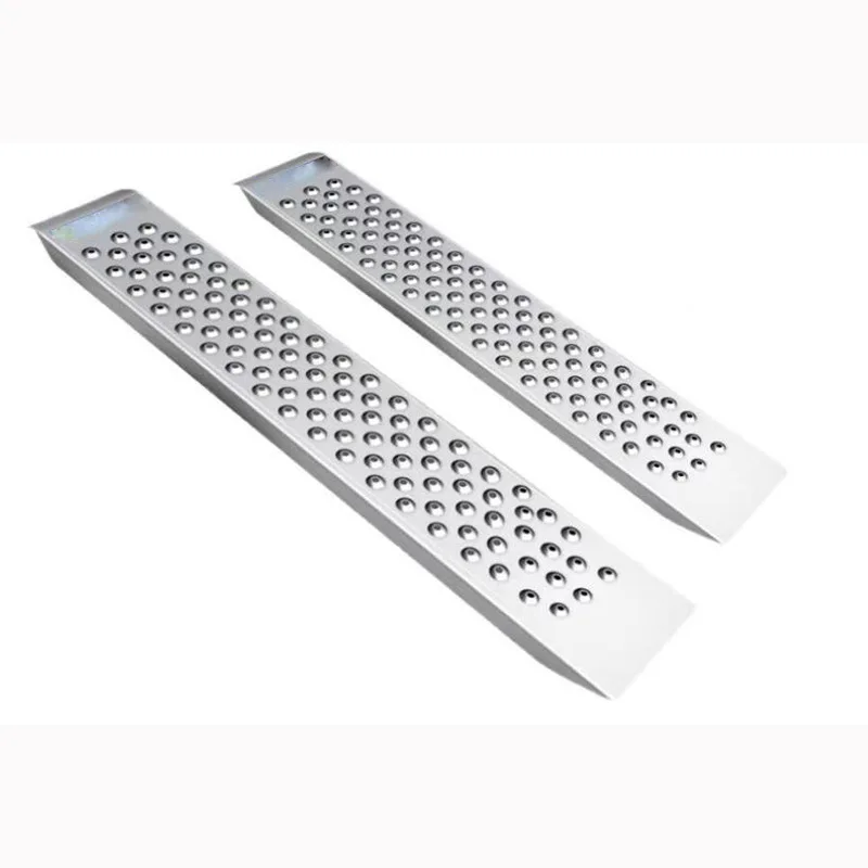 

Aluminum ramp fits the ground, non-slip and firm, transportation ramp motorcycle wheelchair