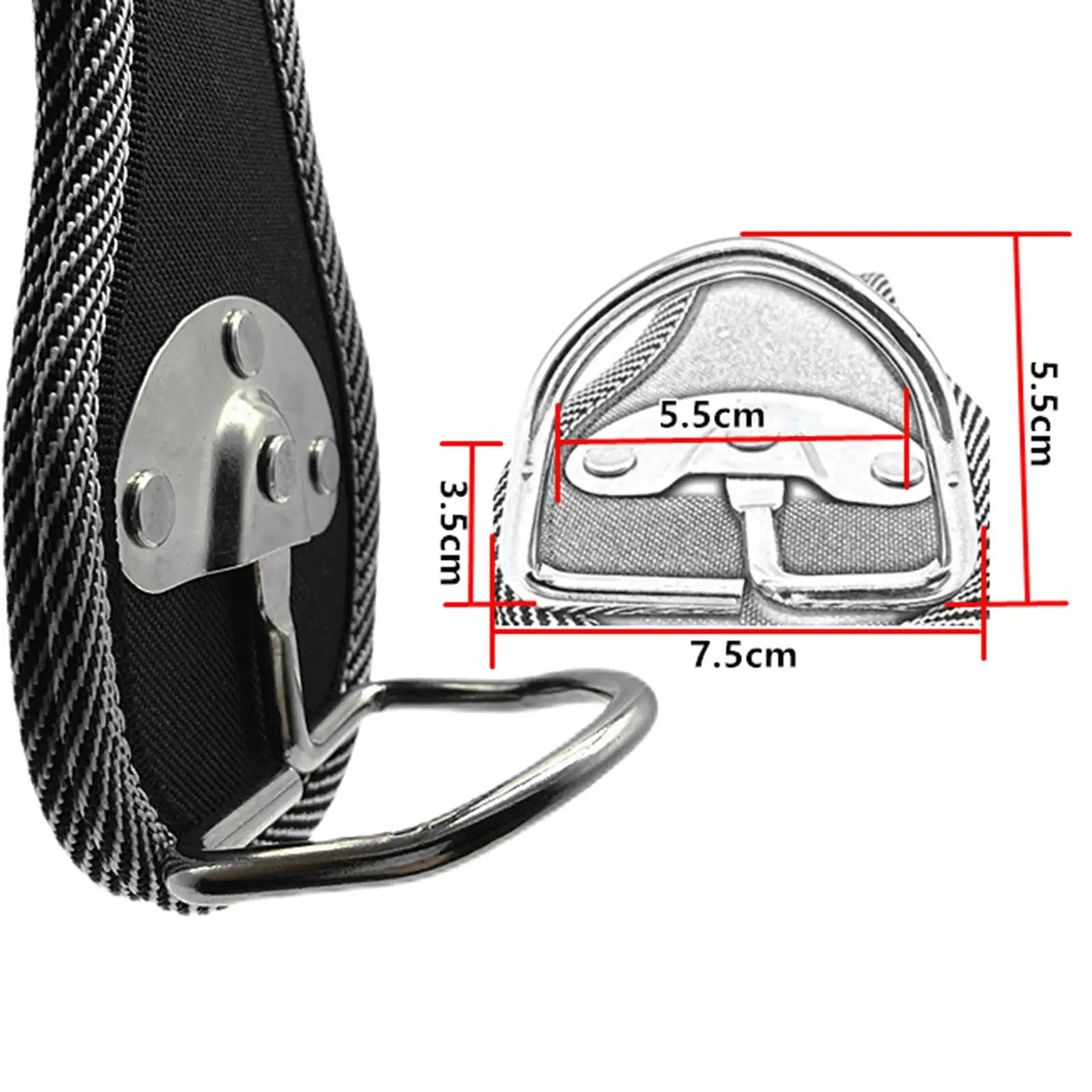 Imagem -06 - Suporte de Martelo para Wrench Belt Detém Martelo Hatchet Mallet Axe Belt Loop Carpintaria Eletricistas Artesanato Loop