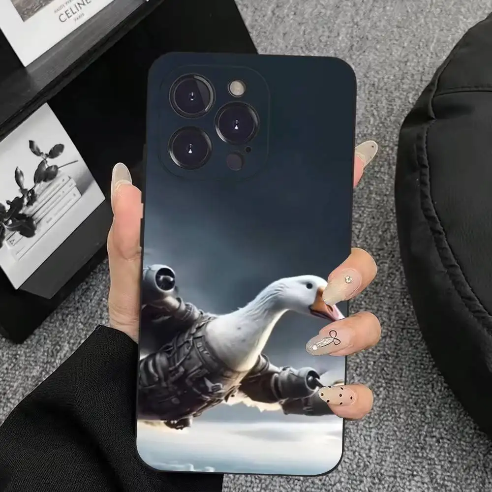 حافظة هاتف Brainrot Tralalero لهاتف iPhone 17,16,15,14,13,12,11,Plus,Pro Max,XS,X,XR,SE,Mini,8,7,غطاء أسود من السيليكون الناعم #5