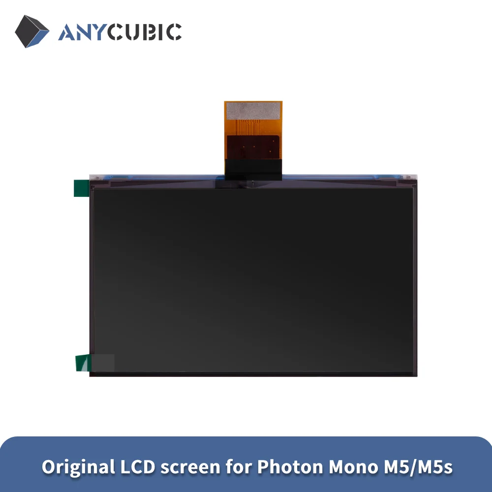 ANYCUBIC-LCD Tela para impressora 3D, acessório original, Photon Mono M5, M5S