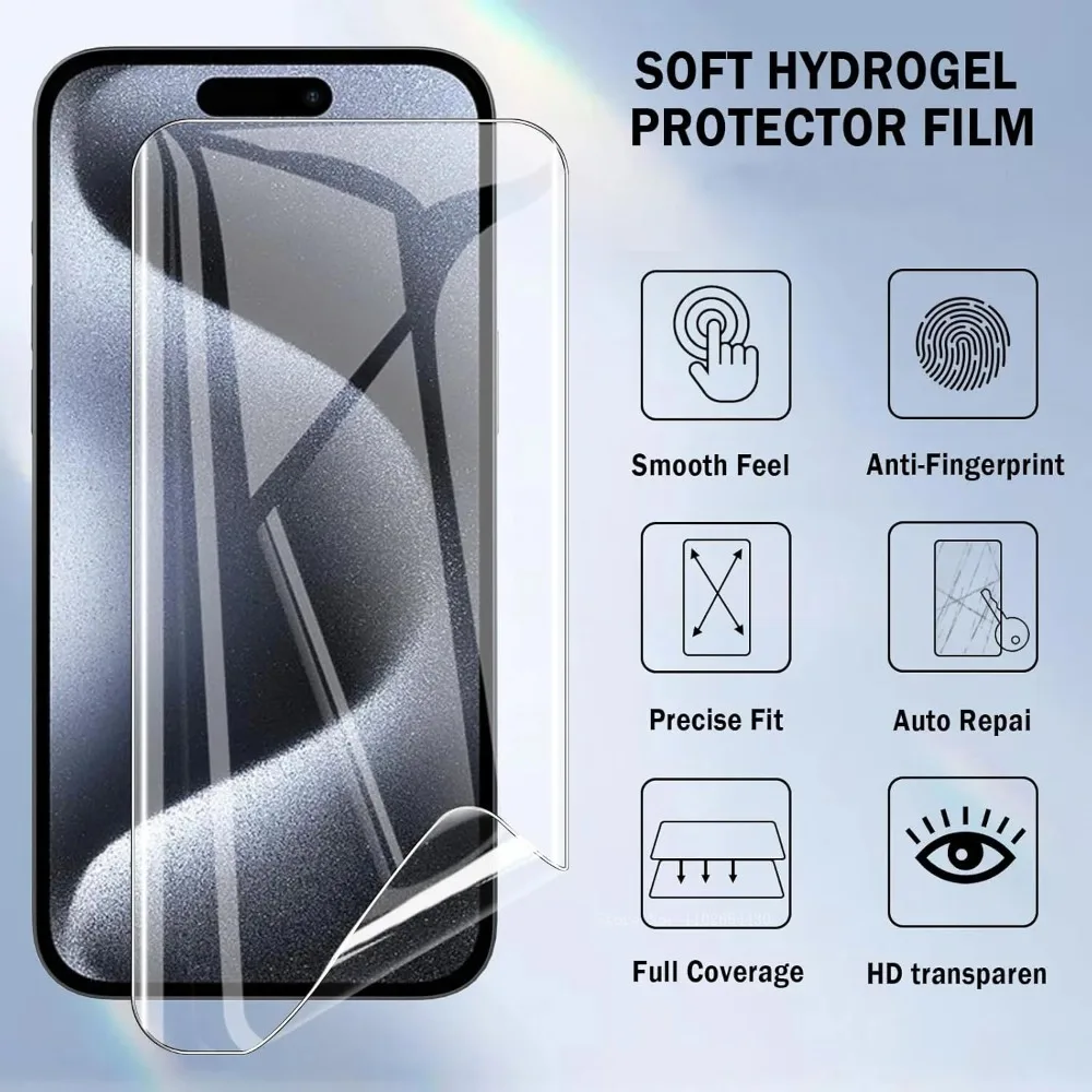 Screen Protector Hydrogel Film For Samsung A25 A23 A22 A14 A13 A12 A21 A21S A20S A20e A11 A10 A10S A05 A05S A04S Protective Film