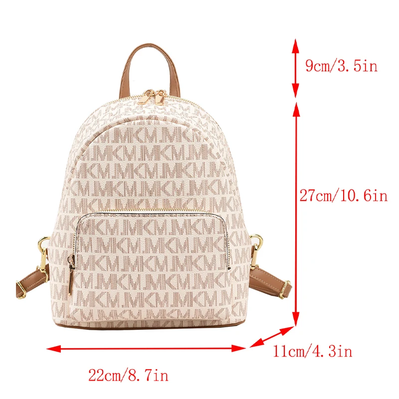 Zaino da donna di design zaini Casual in pelle di alta qualità per borse da scuola di lusso da donna 2022 per ragazze adolescenti Mochilas