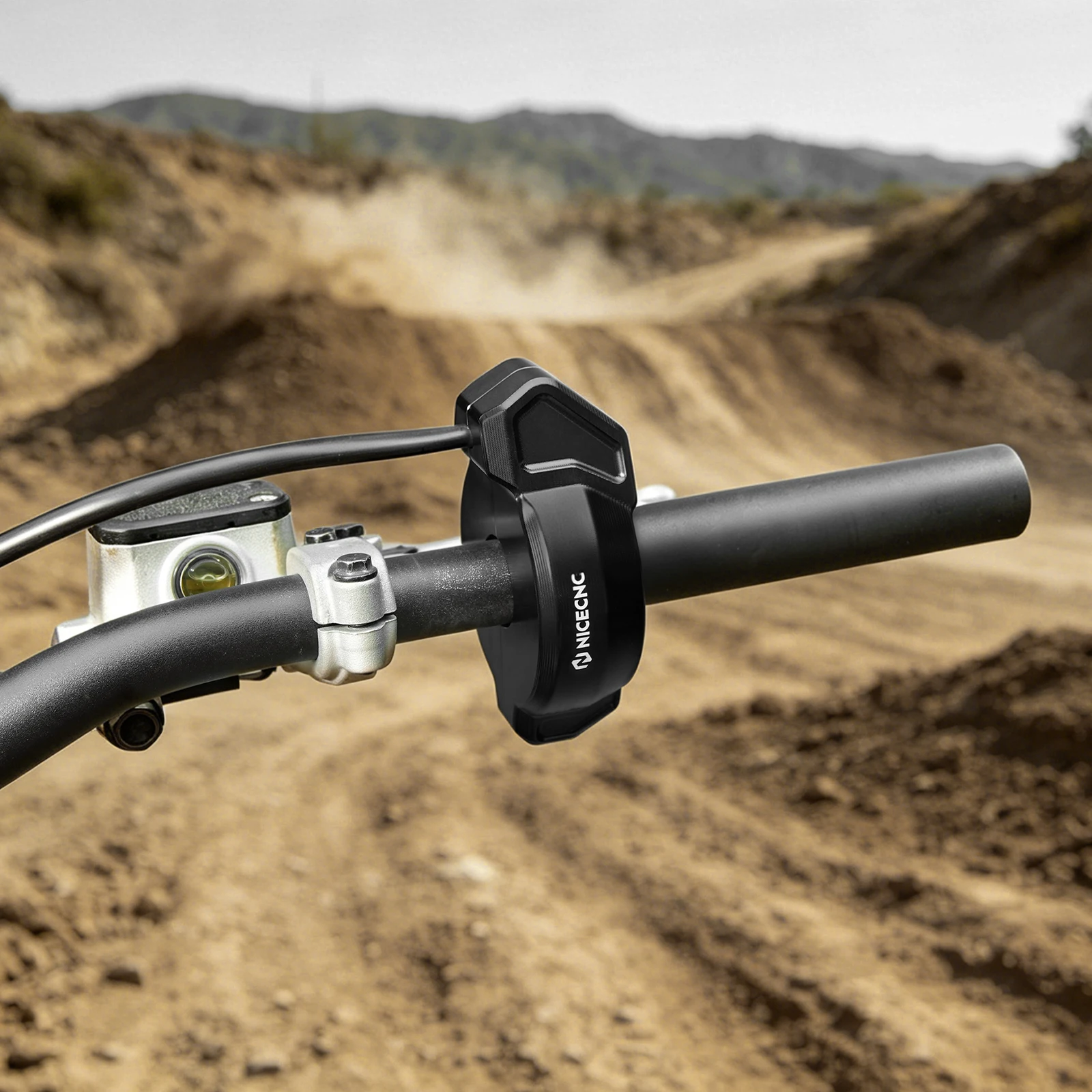 NICECNC Für Stark Varg MX Stark Varg EX Stark Varg SM 2024-2026 Elektrisches Dirt Bike Drosselklappensteuerung Gehäuse Basisabdeckung Aluminium – Detail 7