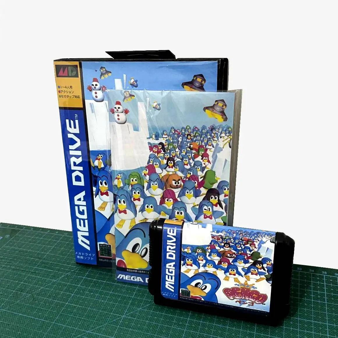 

Новинка: Игровая карта Pepenga Pengo с коробкой и инструкцией, 16-битная, для Sega Mega Drive и Genesis