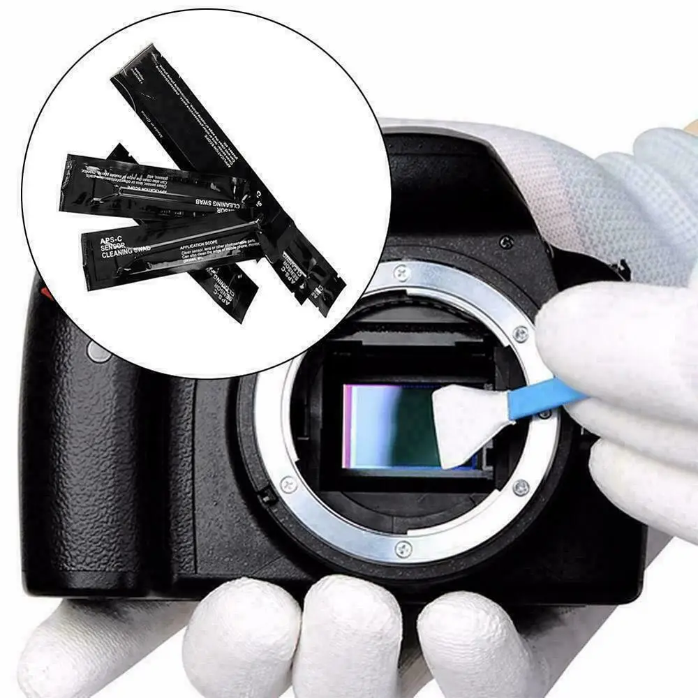 for Camera Full-Frame Digital Camera APS-C Sensors Camera Cleaning kit Cleaner Swab Lens Cleaning Brush Sensor Cleaning Swabs