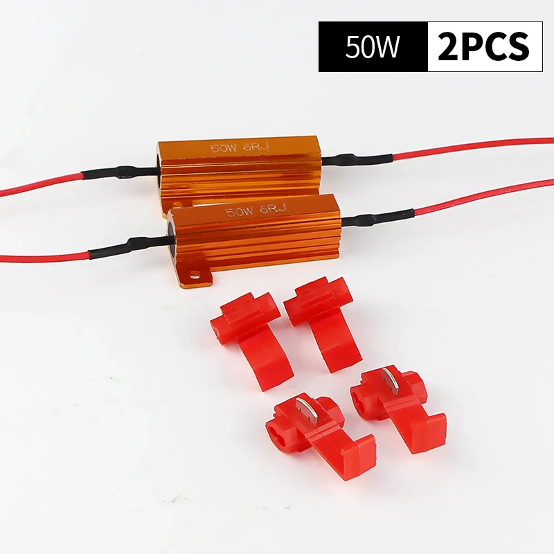 Variant: 2PCS 50W 6OHm