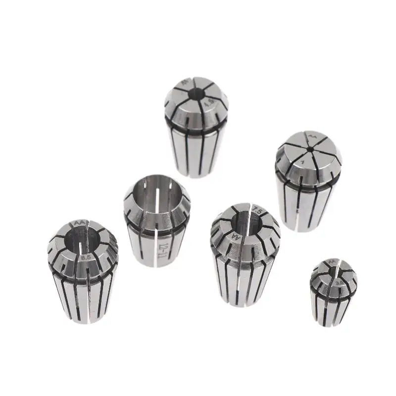 ER11 ER16 ER Spring Collet Chuck Wear‑resistant 0.005mm Accuracy 0.008mm For CNC Milling Tool Holder Engraving Machine Spindle