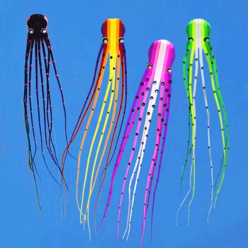 Grand cerf-volant poulpe de 23m pour adultes, cerf-volant professionnel, cerf-volant à puissance douce, jouets gonflables, série de volants de surf au vent