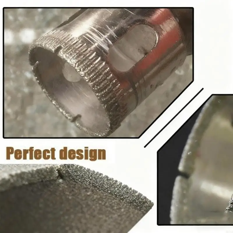 Versatile punta da trapano con diamanti, apri professionale per lavorazione del vetro, lucidatura perline, precisa e