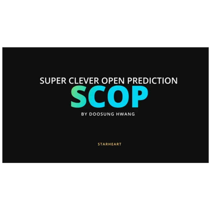 

SCOP by Star Heart Card Magic Trick Close Up Magic Magia Magie Magicians Prop Accessory Illusion Gimmick