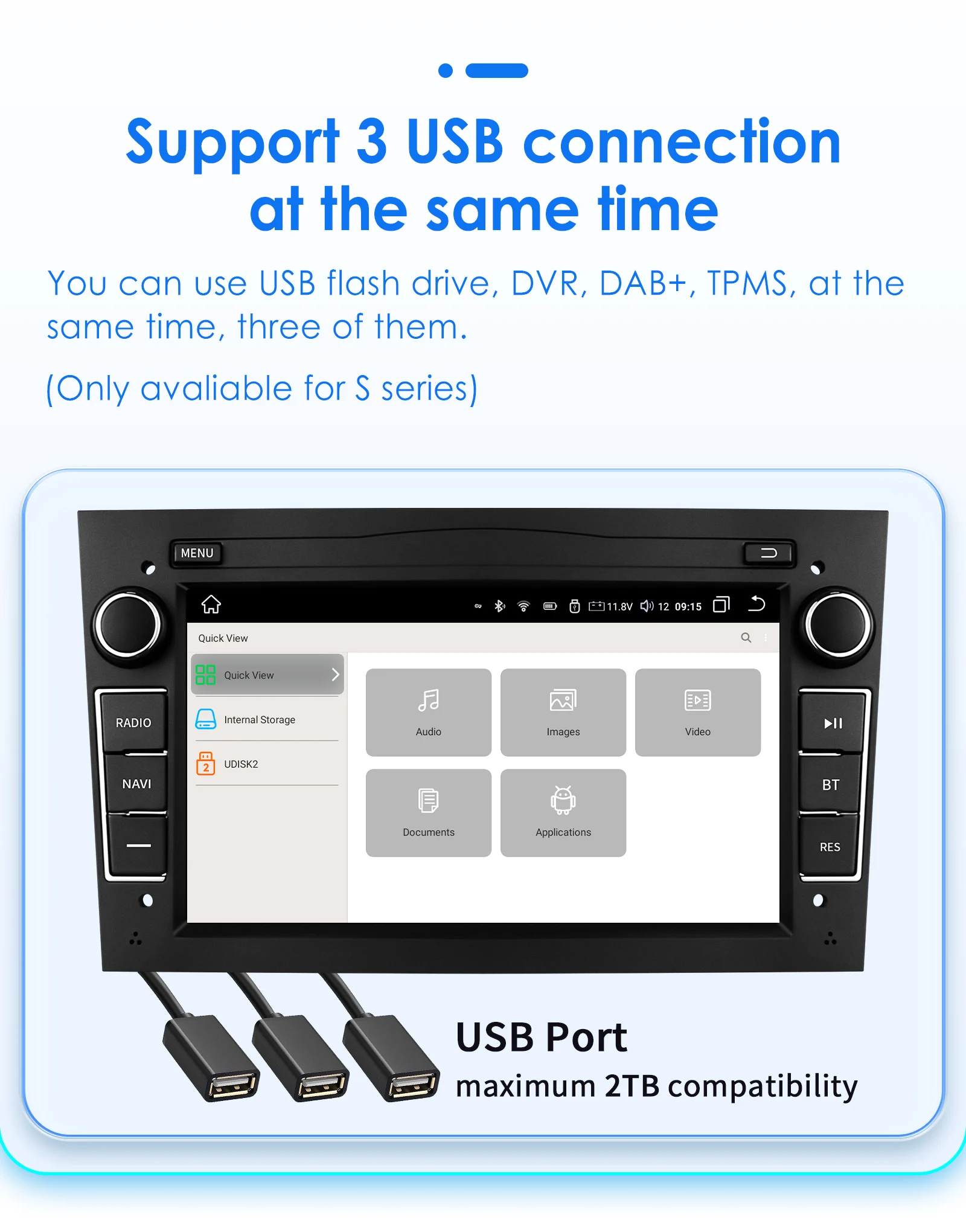 Hizpo 2Din 7inch Android Auto Car Radio for Opel Astra H G J Zafira B Corsa C Antara Vectra Vivaro GPS RDS DSP 4G BT CarPlay