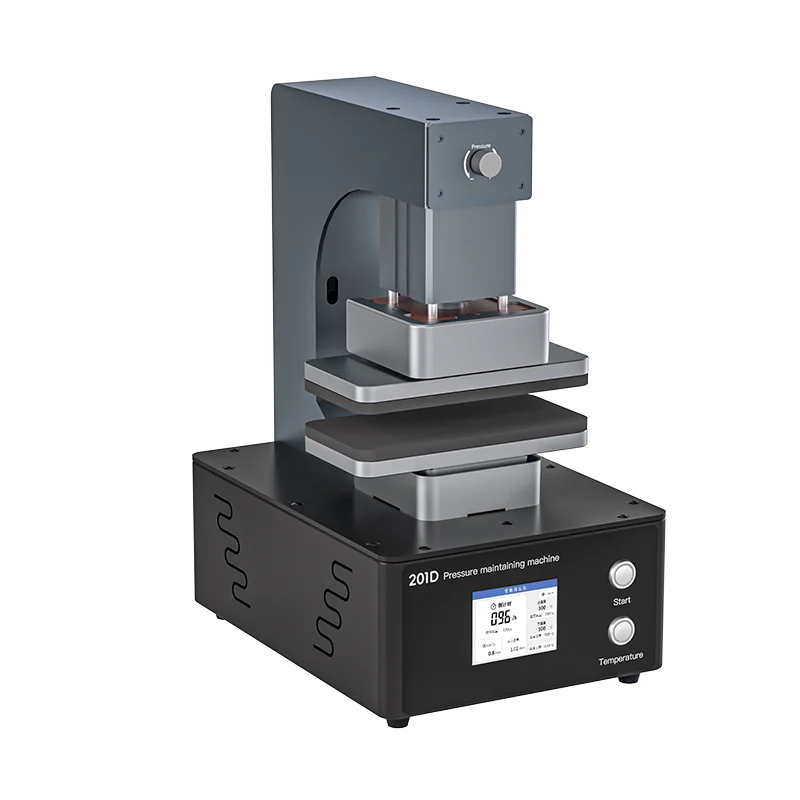 

Устройство для нагрева и поддержания давления при ремонте мобильных телефонов 201D для iPhone и Android, для изогнутых и прямых экранов, с кронштейном для задней крышки