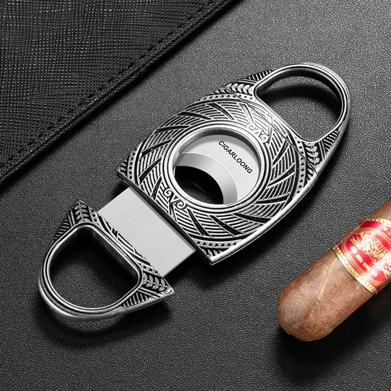 

Роскошный дорожный V-образный резак — лезвие Sh^^arp из нержавеющей стали, компактный и готовый к подарку