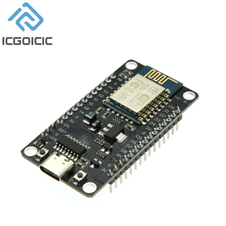 ESP8266 Serial Port Wifi Module NodeMCU Lua V3 Internet Of Things Development Board With TYPE-C Micro USB Interface CH340 