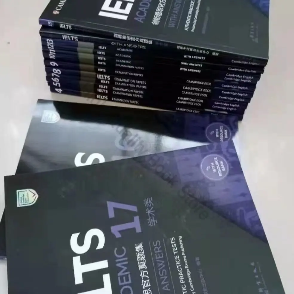 14 Books Cambridge English IELTS IELTS 17 Academic IELTS Zhenti 4-17 Speaking Listening Reading Writing Study Book