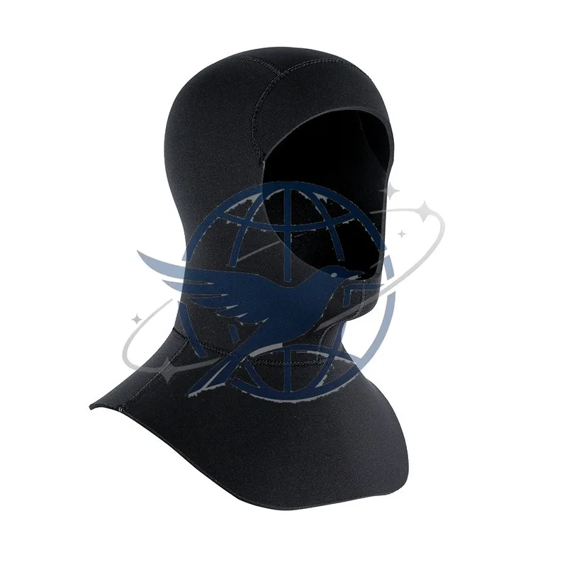 3~ 5MM snorkeling warmth ear head sun swimming cap cold diving cap women