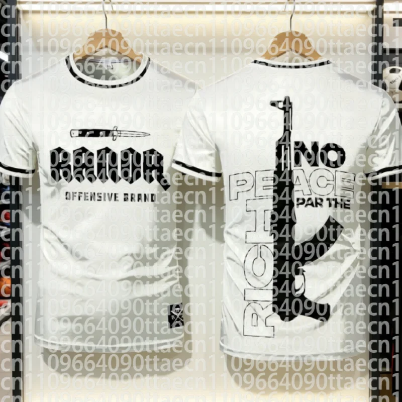 2026 Summer 3D Printed Boxing RANDA Breathable Sportswear Men's Fighting Suit Outdoor Casual Short Sleeve Men's T-shirt