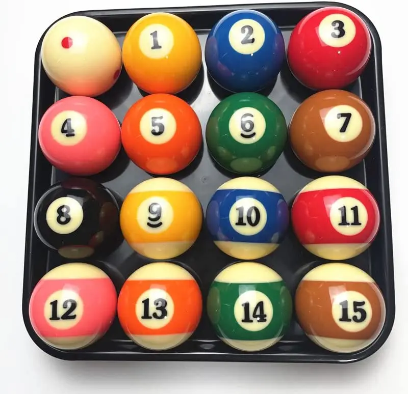 

Professional Accessories 16 Holes Pool Ball Tray Billiard Ball Holder Tray Snooker 16 Ball