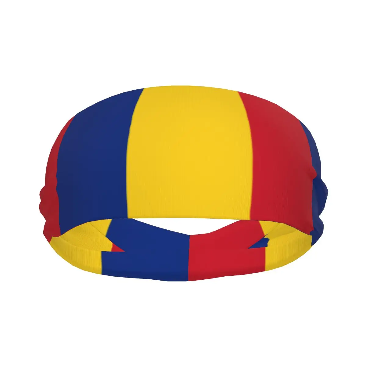 

Headband Flag Of Romania Headwrap Hairband for Tennis Gym Fitness Headwear Hair Accessories