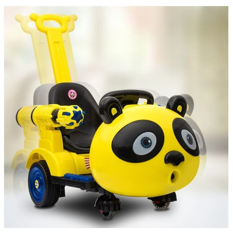 

children's remote control toys, can sit on the baby walking four-wheel stroller