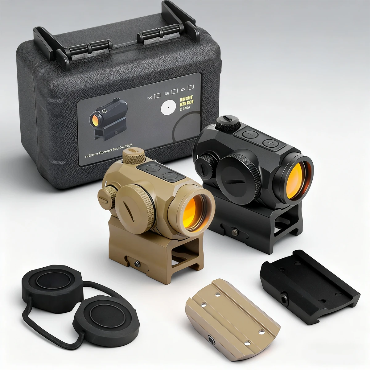 

Airsoft R5 Red Dot Sight Holographic Reflex Compact 2 MOA Riflescope With Mount AR15 M4 M16 AK47 Hunting RM Red Dot Scope
