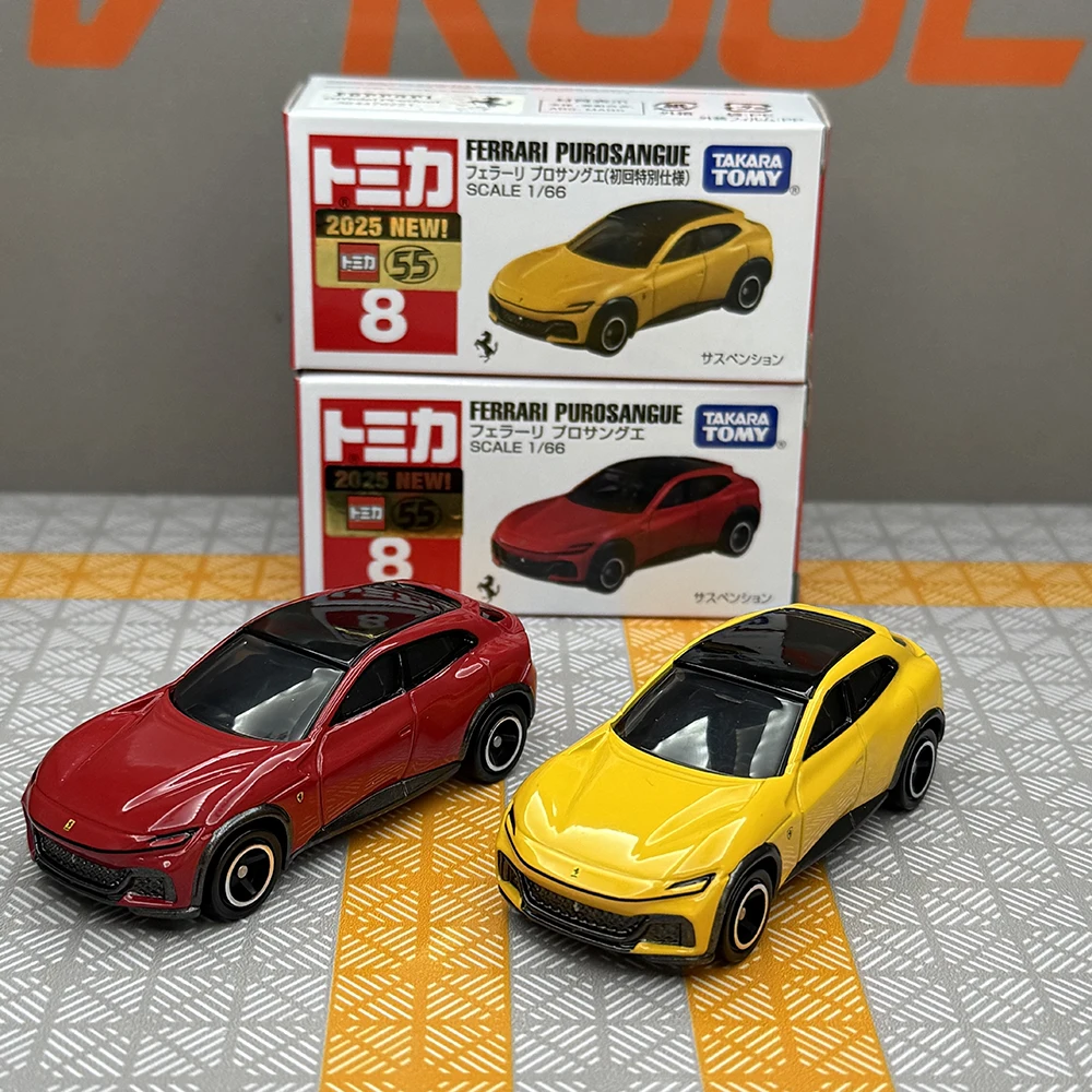 

Takara Tomy No. 8 Ferrari Pro Sange Mini Car Toy Alloy car Diecast Model Replica Series Children Gifts Boy Toys