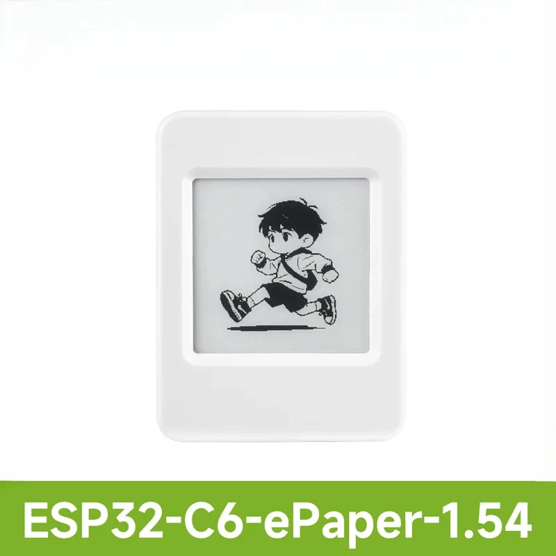 ESP32-C6 1.54inch E-Paper AIoT Development Board, 200×200 Resolution, Supports Wi-Fi, BLE 5, And Online LLM Platforms
