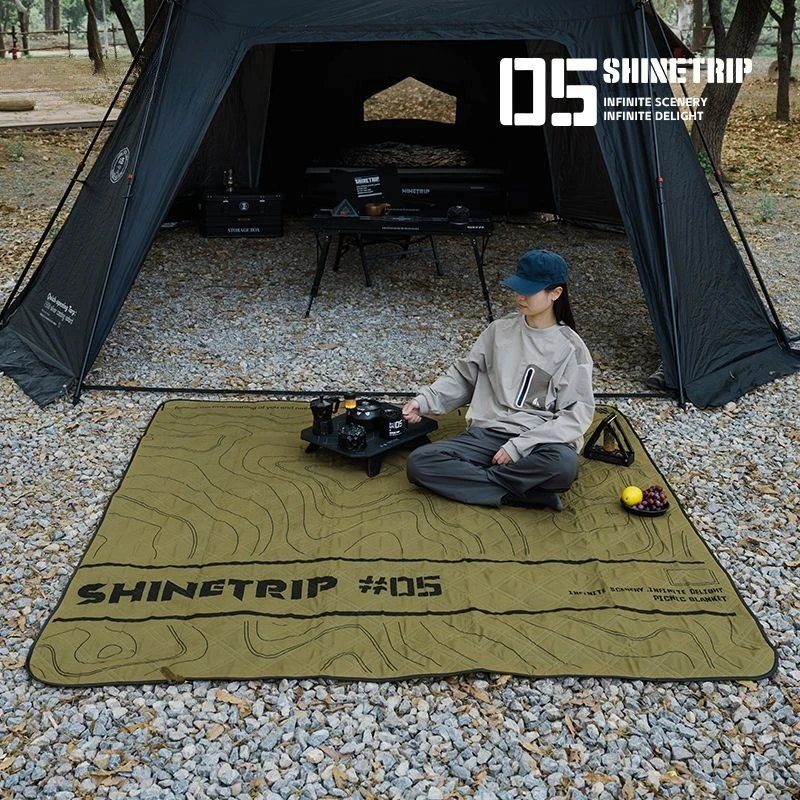 

2025 Ultrasonic Picnic Mat - Extra Thick Waterproof Outdoor Blanket for Camping, Beach&Park with Non-Slip Base, Machine Washable