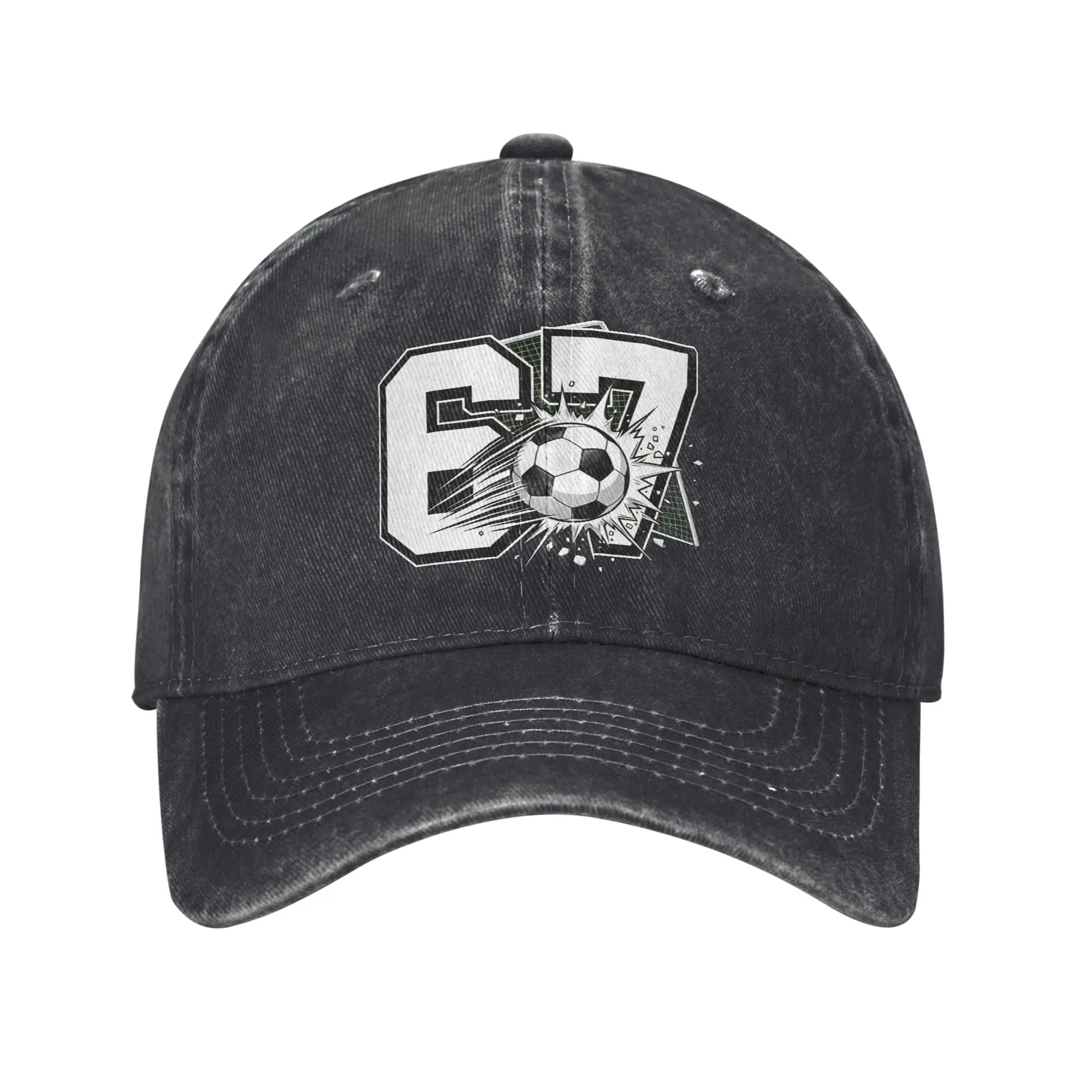 Soccer 67 Six Seven 6 7 Football Funny Meme Trucker Hats Accessories For Unisex Baseball Caps  Classic Headwear Caps Adjustable