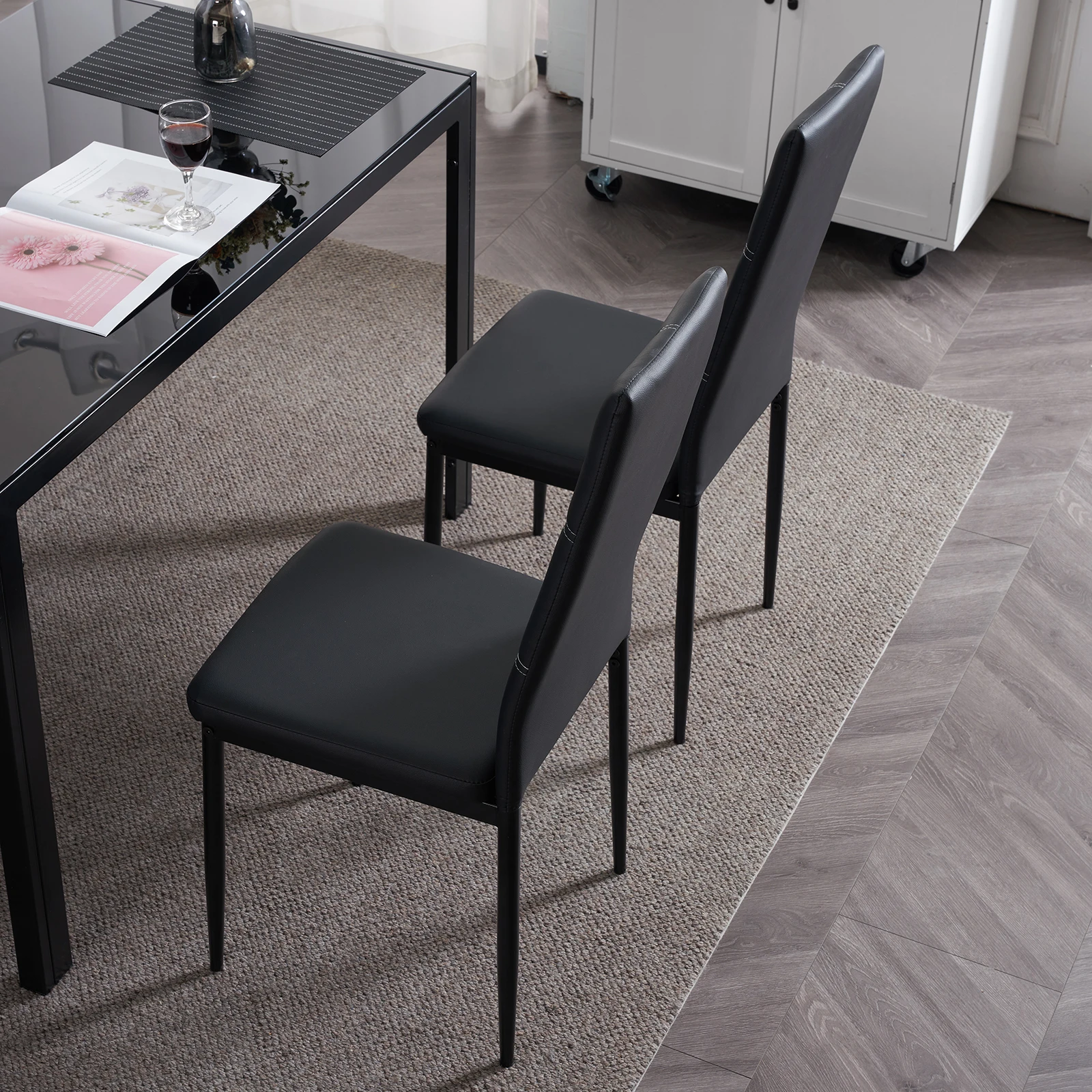 Thumbnail 4 - #9 Low Price Upholstered Dining Chairs Deals